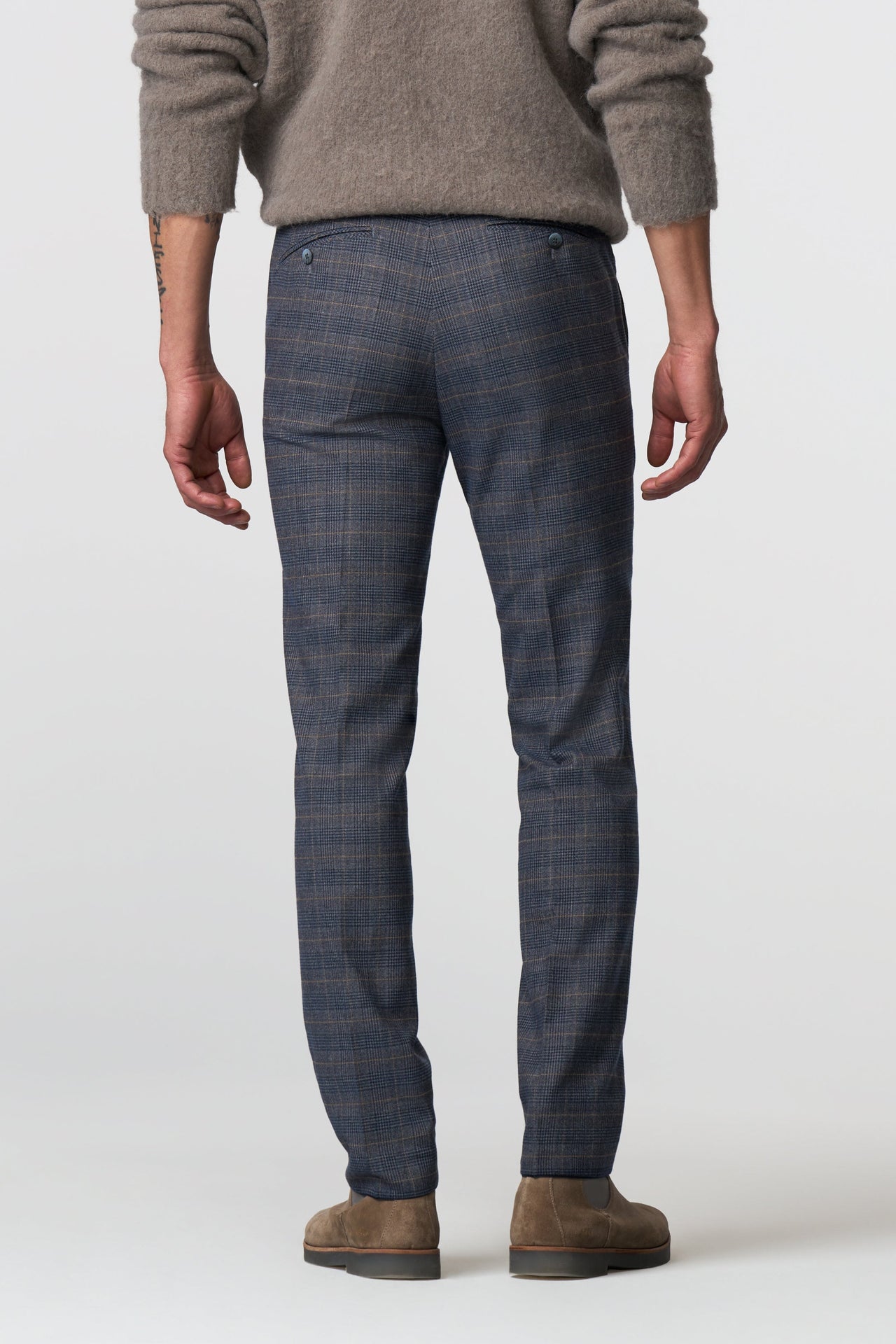 Bonn 2-2596 COTTON & WOOL CHECK