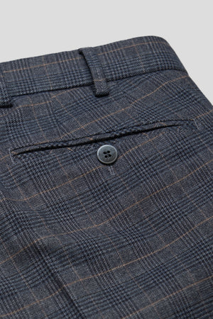 Bonn 2-2596 COTTON & WOOL CHECK