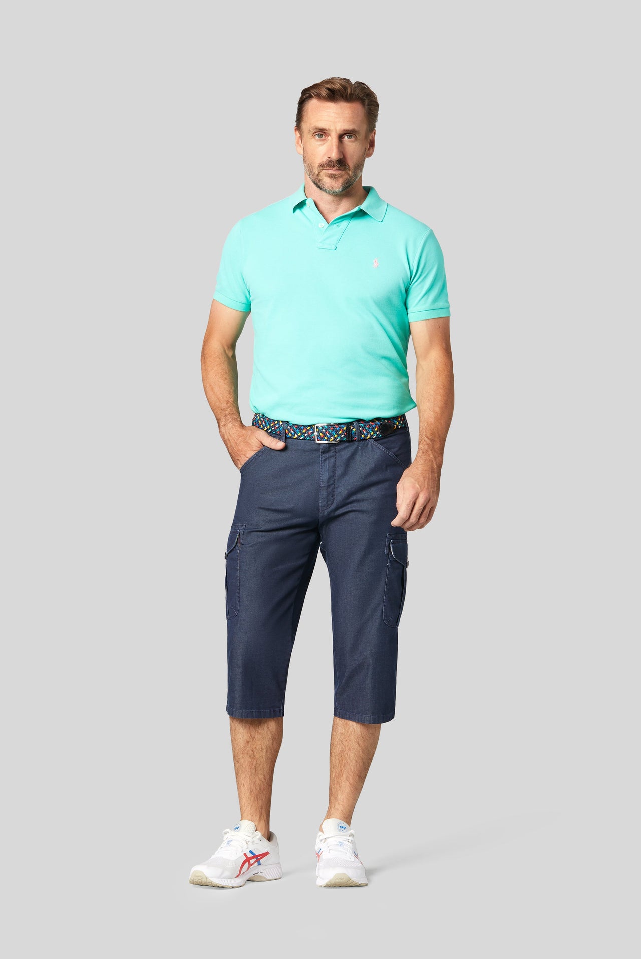 B-Ottawa 1-4172 3/4 CARGO DENIM