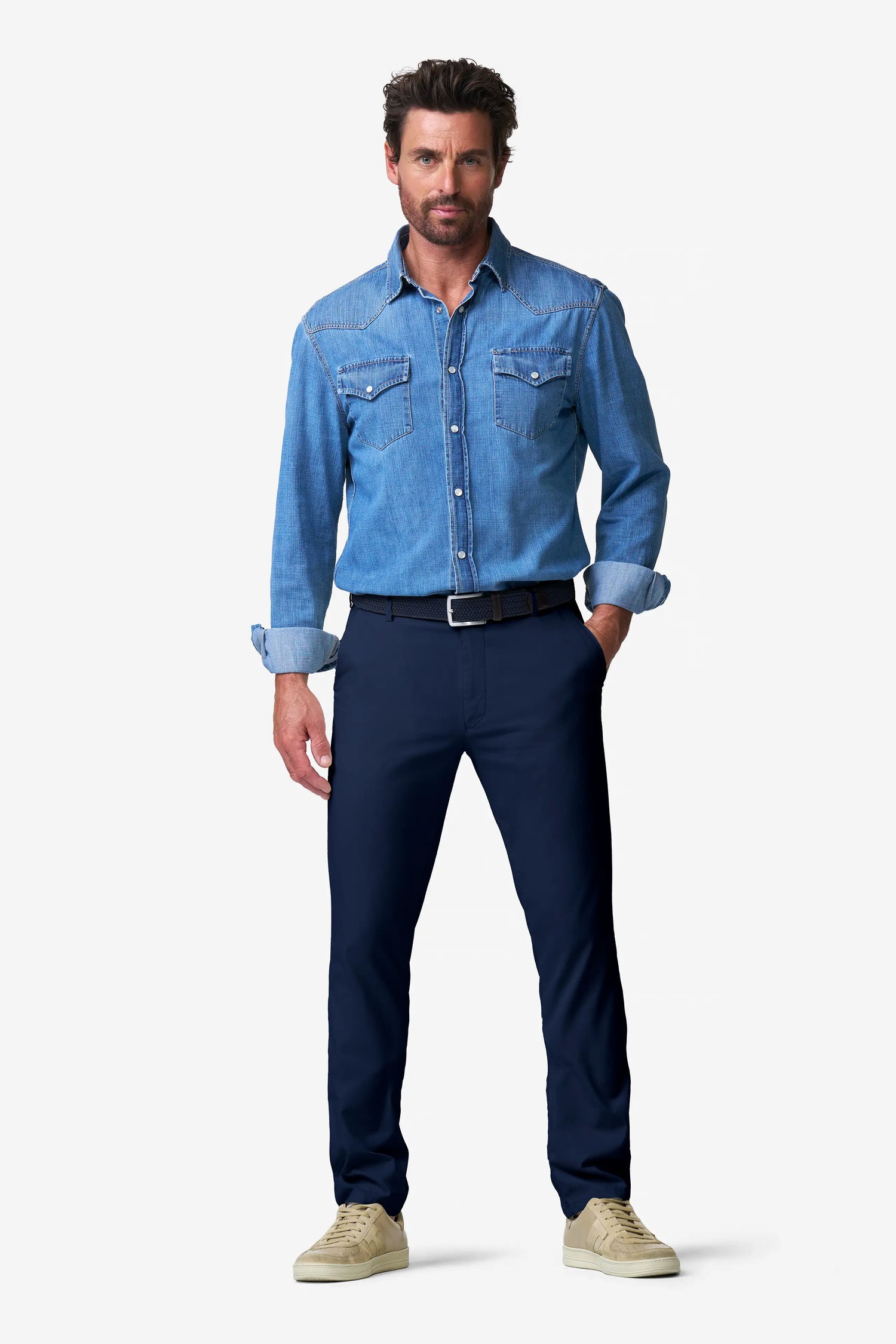 Oslo 1-5081 COTTON TENCEL™ CHINOS