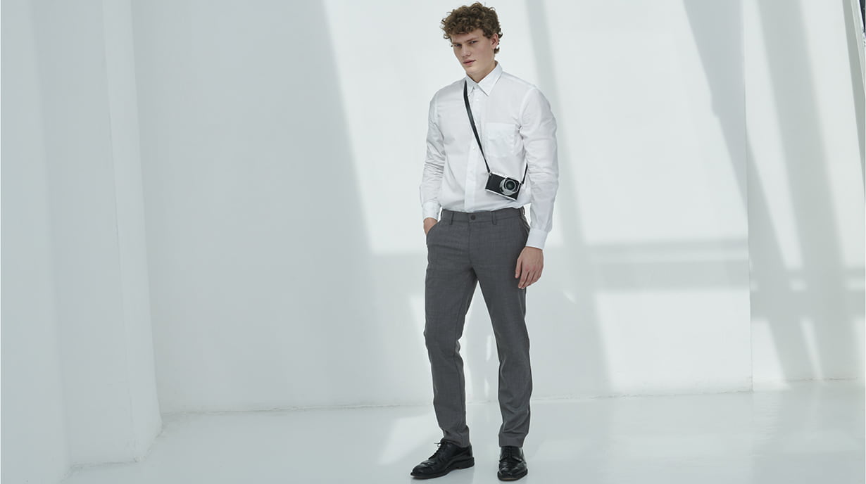 Wool trousers