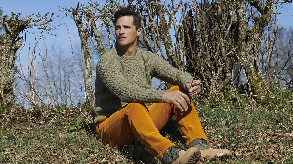 Corduroy trousers