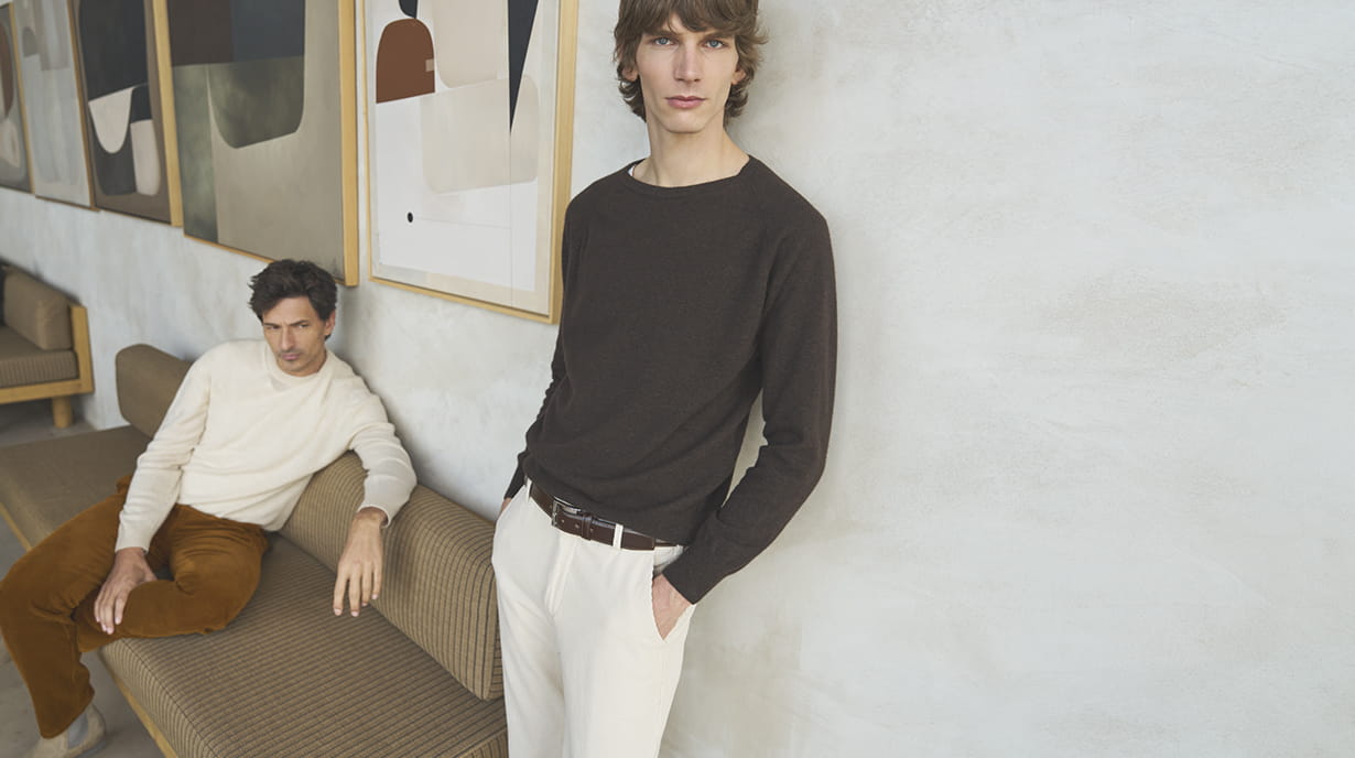 Corduroy trousers