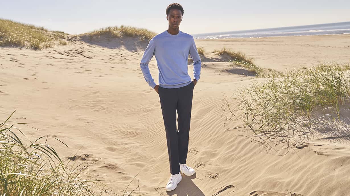wool trousers