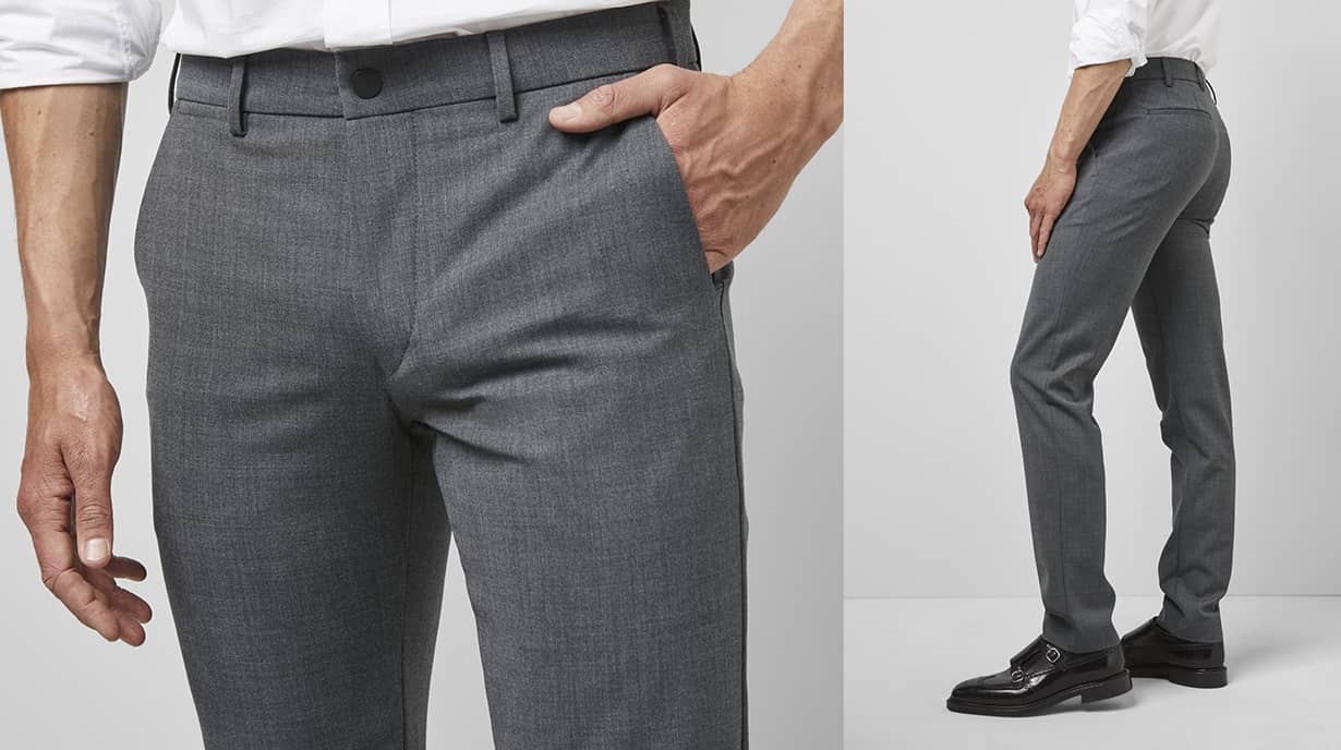 Wool trousers