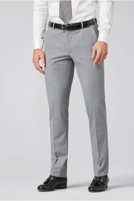 Dondup Flannel Casual Pants in Grey Grey Mens Clothing Trousers for Men Slacks and Chinos Formal trousers 