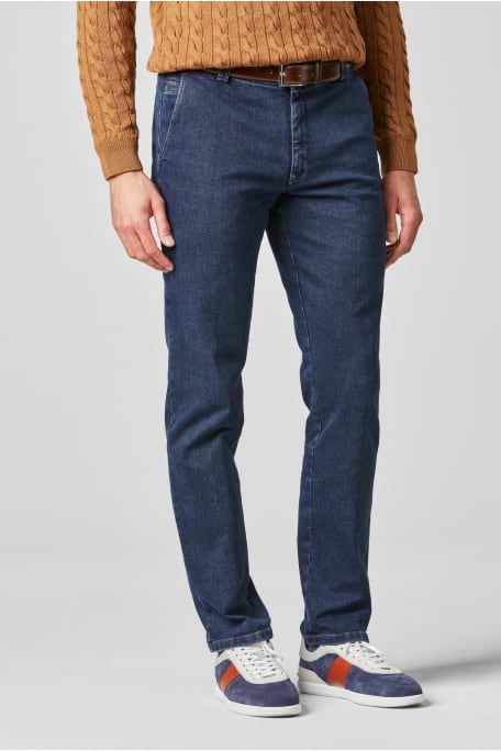 type vedhæng Meander Denim trousers – shop a variety of denim jeans online | MEYER Hosen
